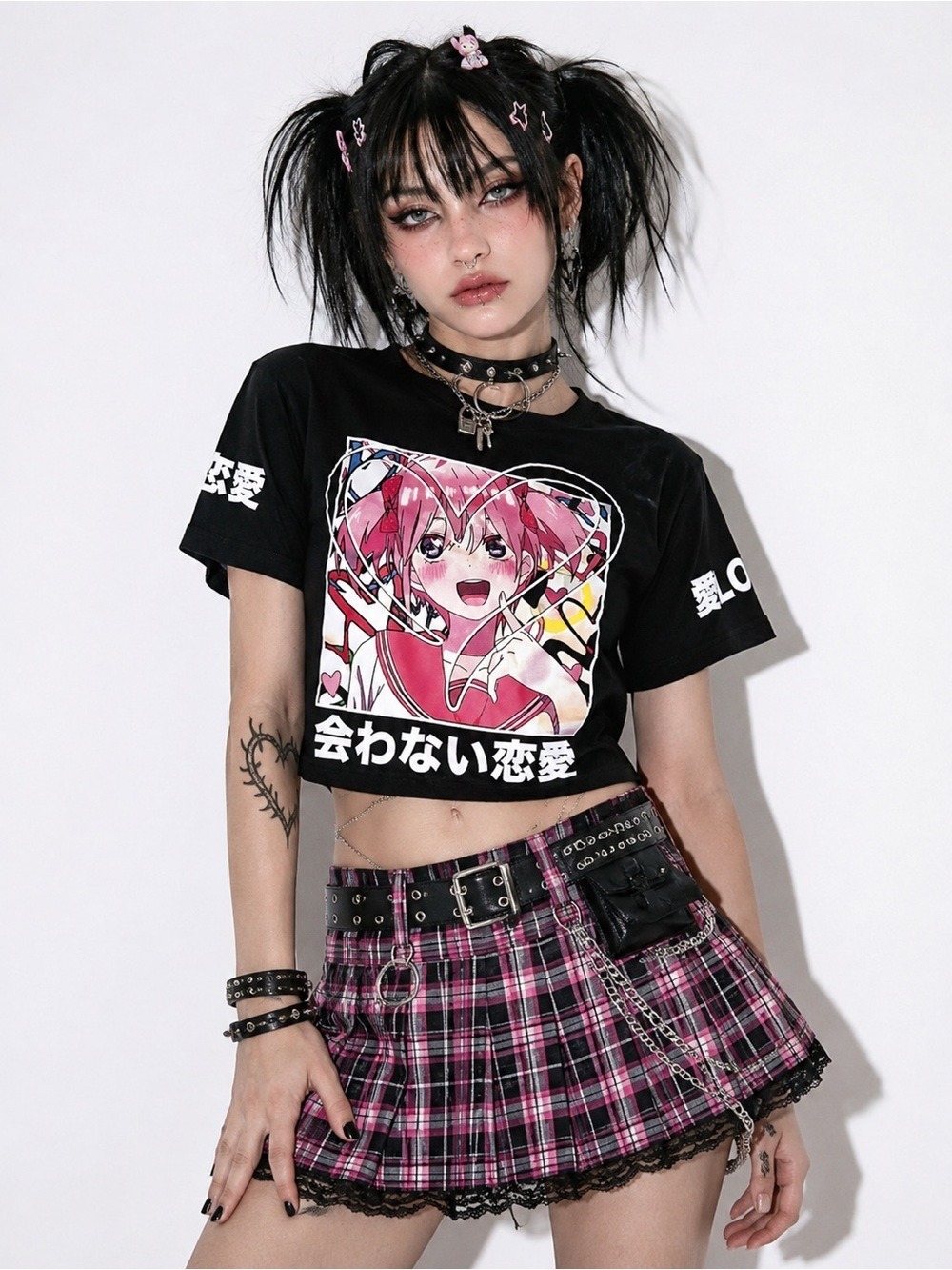 Weekend Warrior Anime Graphic Tee Black Japanese Manga Shirt Size Large